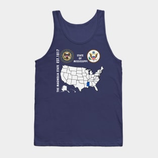 State of Mississippi Tank Top